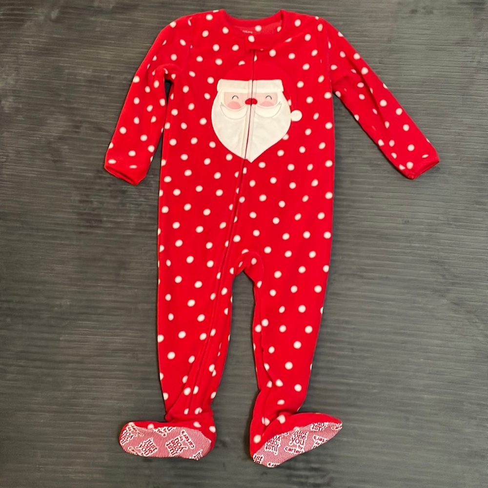 NWOT Christmas Santa Pajamas Size 2T